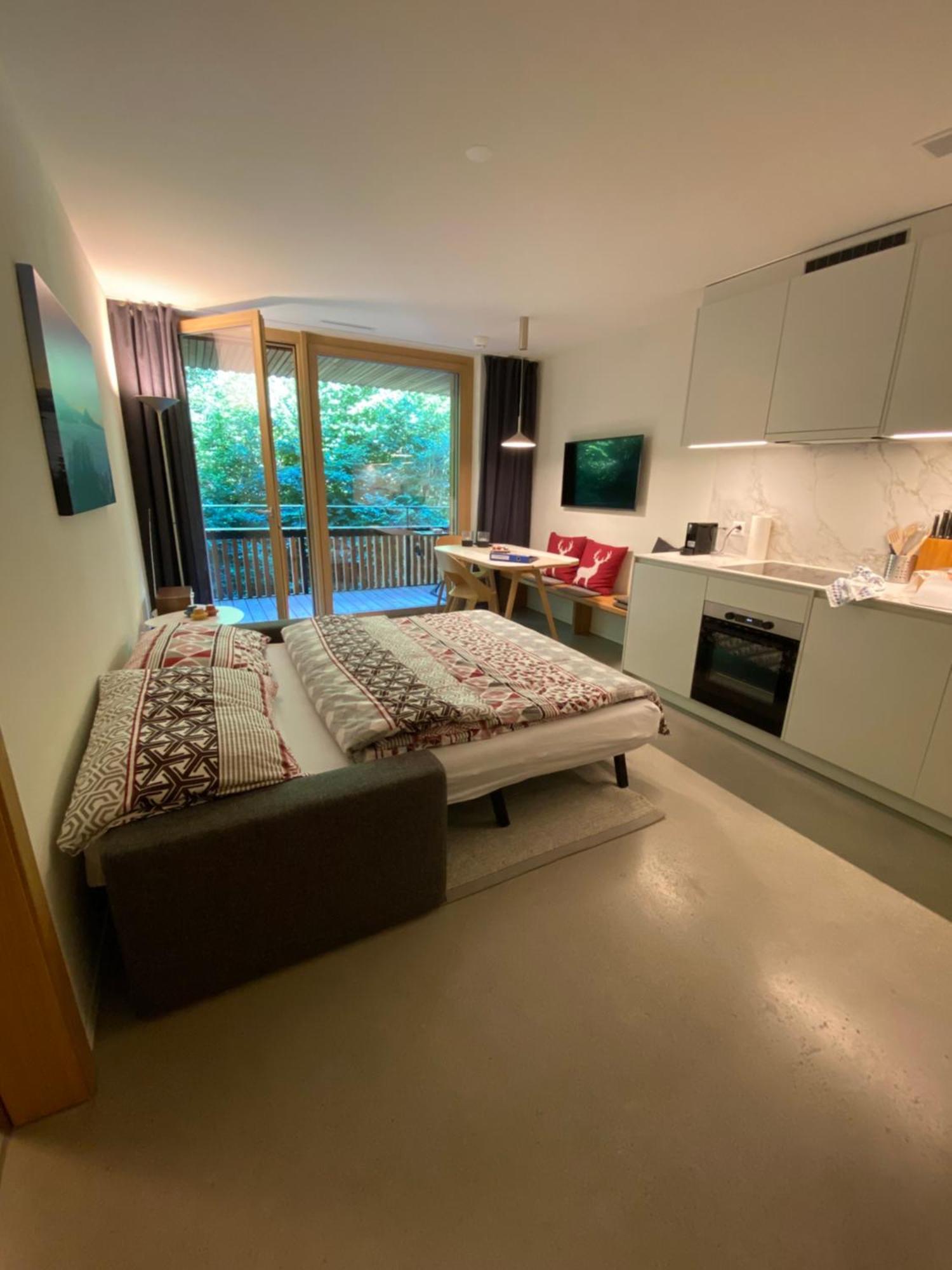 Stilvolle Ferienwohnung Direkt An Der Skipiste 필름 외부 사진